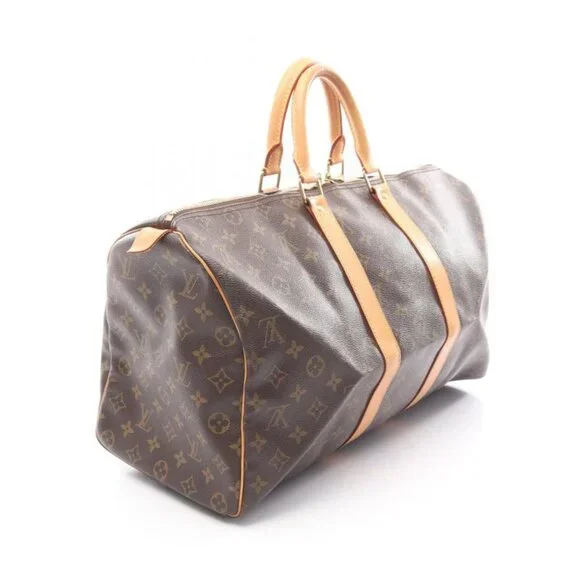 Louis Vuitton Boston Bag Keepall 45 Canvas Leather - Picture 2 of 13